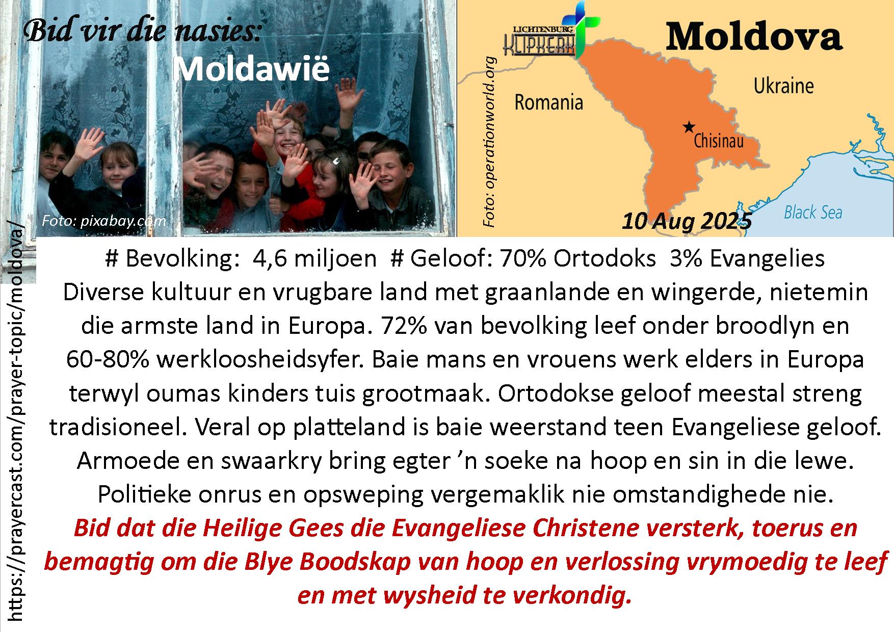 bid vir die nasies, Sirie, klipkerk wereldfokus